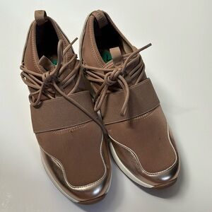 Aldo Chiara  Rose Gold Tennis Shoes